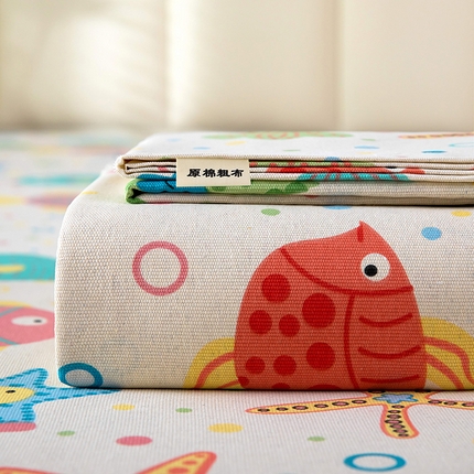 91家纺网 家纺一手货源 找家纺 （总）帛洵2025新款原棉老粗布床单