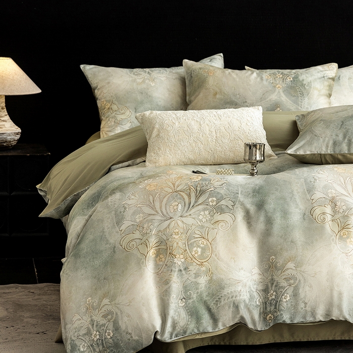 91家纺网 家纺一手货源 找家纺 （总）立奥被业 2025新款60S数码印花四件套四件套