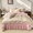 91家纺网 家纺一手货源 找家纺 （总）梦可莱家居 2025新款全棉韩版蕾丝边床盖四件套