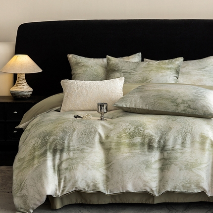 91家纺网 家纺一手货源 找家纺 （总）立奥被业 2025新款60S数码印花四件套四件套