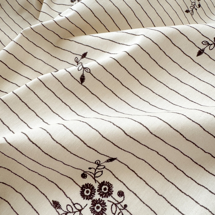 91家纺网 家纺一手货源 找家纺 清雅福 2025全棉13372小清新四件套和单被套早春系列第二批--单被套 醉晚风