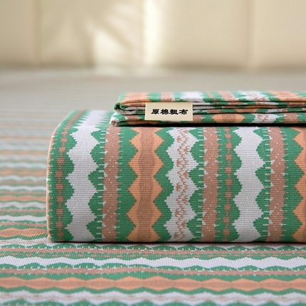 91家纺网 家纺一手货源 找家纺 （总）帛洵2025新款原棉老粗布床单