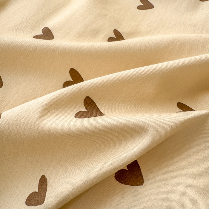 91家纺网 家纺一手货源 找家纺 清雅福 2025全棉13372小清新四件套和单被套早春系列第二批--四件套 心甜