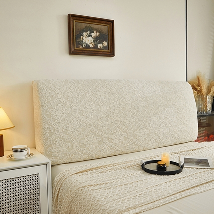 91家纺网 家纺一手货源 找家纺 （总）逐日沙发套 2025新款提花绒床头罩-欧艺