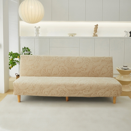 逐日沙发套 2025新款提花绒沙发床套-古罗 卡其
