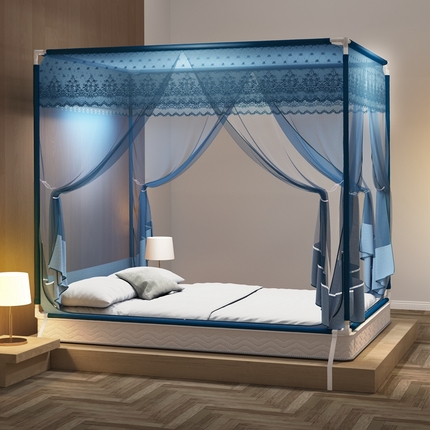 91家纺网 家纺一手货源 找家纺 （总）飞轮海蚊帐 2025防蚊全底回底外穿坐床蚊帐-Z55 T55 Z52