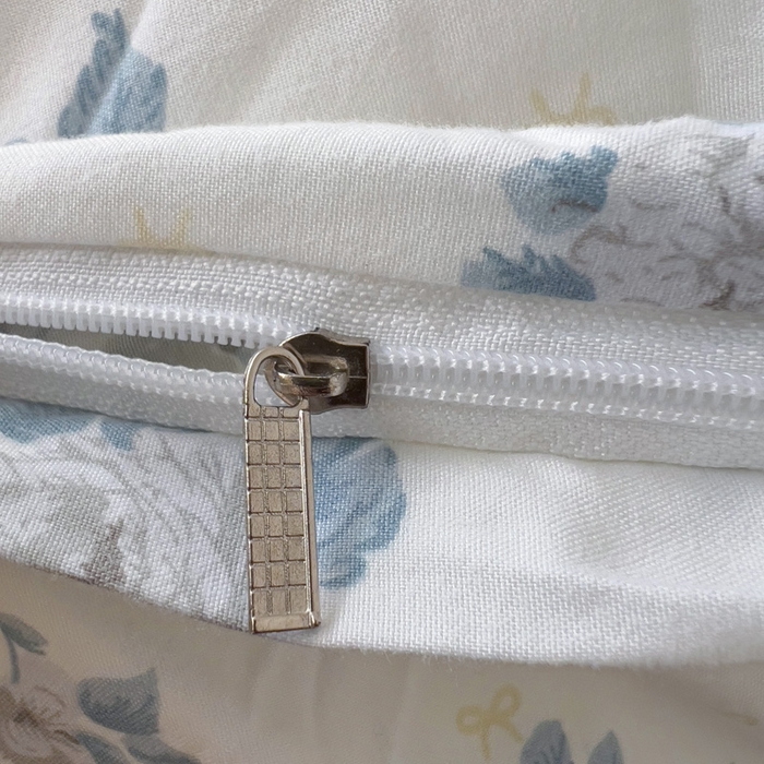 91家纺网 家纺一手货源 找家纺 仟人梦 2025新款水洗棉印花四件套 嫣语花开