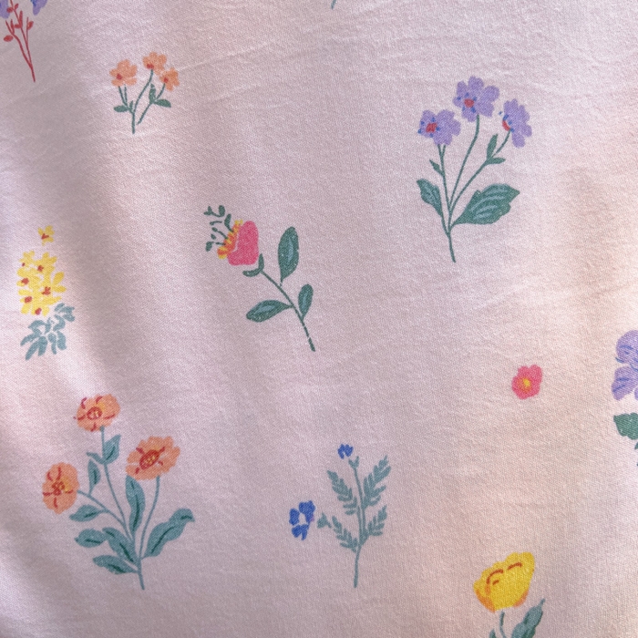 91家纺网 家纺一手货源 找家纺 仟人梦 2025新款水洗棉印花四件套 香奈花语