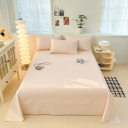 眠博士2025新款全棉老粗布床单 老粗布床单-细条玉