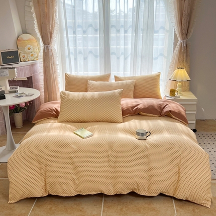 麦瑞家纺 2025新款针织棉双层纱 15郁金香