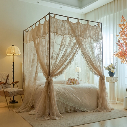 91家纺网 家纺一手货源 找家纺 （总）902落地宫廷蚊帐