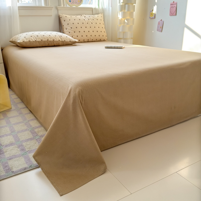 91家纺网 家纺一手货源 找家纺 清雅福 2025全棉13372小清新四件套和单被套早春系列第二批--单被套 心甜