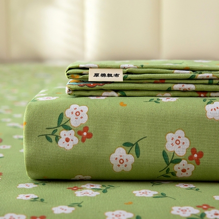 91家纺网 家纺一手货源 找家纺 （总）帛洵2025新款原棉老粗布床单