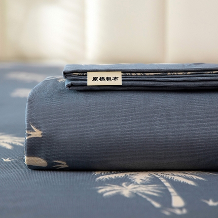 91家纺网 家纺一手货源 找家纺 （总）帛洵2025新款原棉老粗布床单