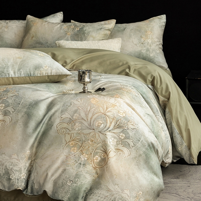 91家纺网 家纺一手货源 找家纺 （总）立奥被业 2025新款60S数码印花四件套四件套