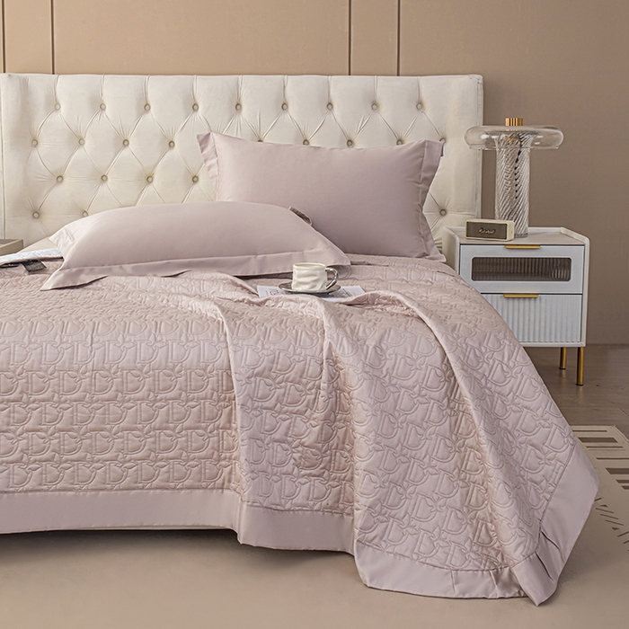 91家纺网 家纺一手货源 找家纺 （总）金喜2025新款100支全棉枕套宽边工艺100S长绒棉枕头套-莫兰迪色系