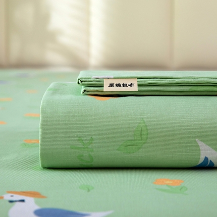 91家纺网 家纺一手货源 找家纺 （总）帛洵2025新款原棉老粗布床单