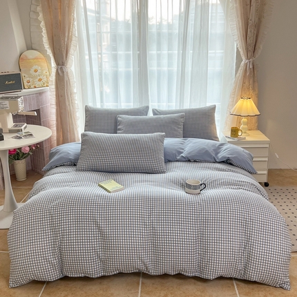 麦瑞家纺 2025新款针织棉双层纱 8半夏