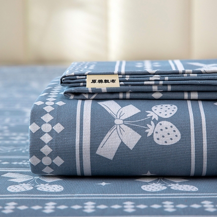 91家纺网 家纺一手货源 找家纺 （总）帛洵2025新款原棉老粗布床单