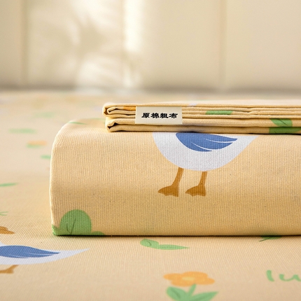 91家纺网 家纺一手货源 找家纺 （总）帛洵2025新款原棉老粗布床单