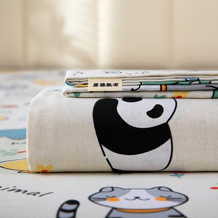 91家纺网 家纺一手货源 找家纺 （总）帛洵2025新款原棉老粗布床单