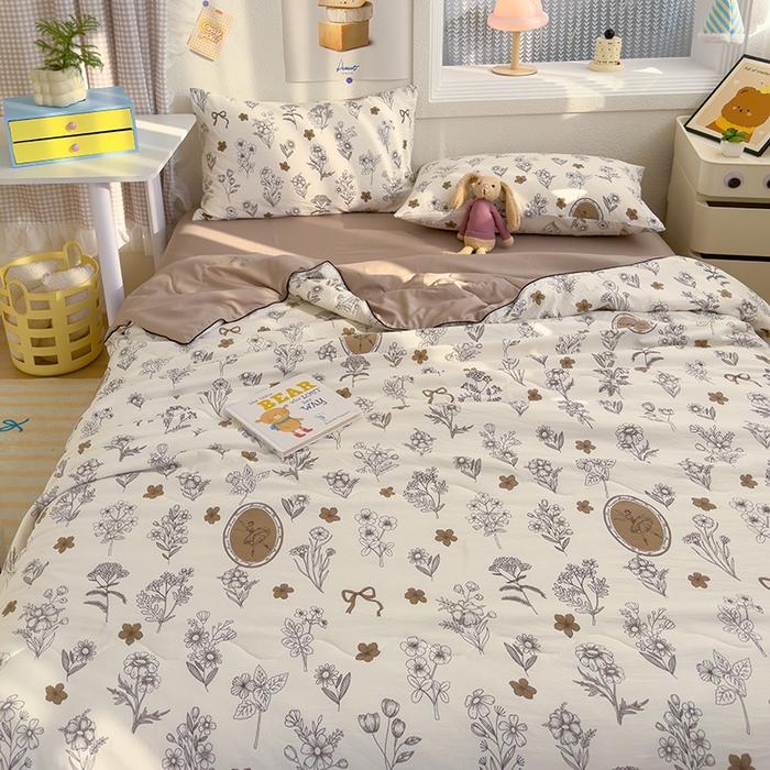 91家纺网 家纺一手货源 找家纺 老帅2025A类水洗双层纱夏被夏凉被空调被被芯直播爆款（有买家秀）芭提雅