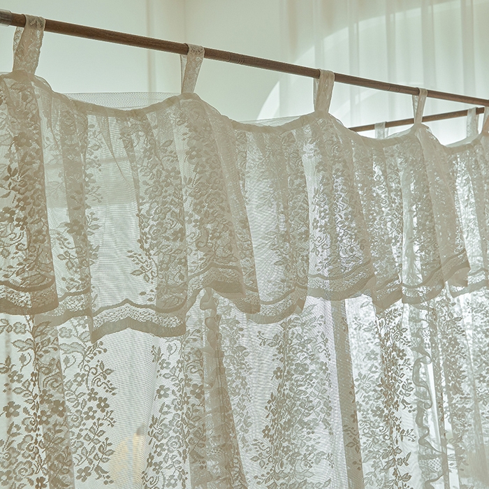 91家纺网 家纺一手货源 找家纺 都市缘蚊帐 2025新款A902穿杆落地宫廷蚊帐烤漆支架款 902玫瑰庄园-奶油白