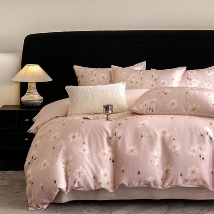 91家纺网 家纺一手货源 找家纺 （总）立奥被业 2025新款60S数码印花四件套四件套