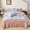 91家纺网 家纺一手货源 找家纺 （总）梦可莱家居 2025新款全棉韩版蕾丝边床盖四件套