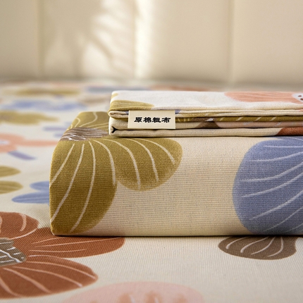 91家纺网 家纺一手货源 找家纺 （总）帛洵2025新款原棉老粗布床单