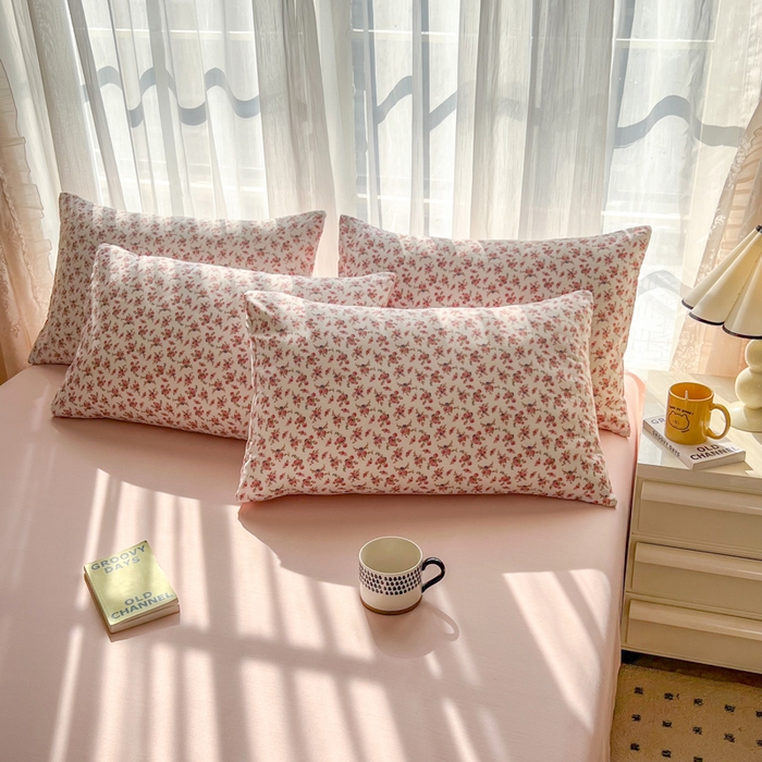 91家纺网 家纺一手货源 找家纺 麦瑞家纺 2025新款针织棉双层纱 3春风来