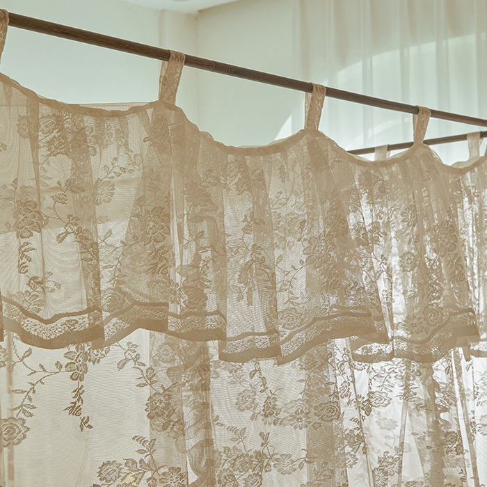 91家纺网 家纺一手货源 找家纺 都市缘蚊帐 2025新款A902穿杆落地宫廷蚊帐烤漆支架款 902可可庄园-奶油杏