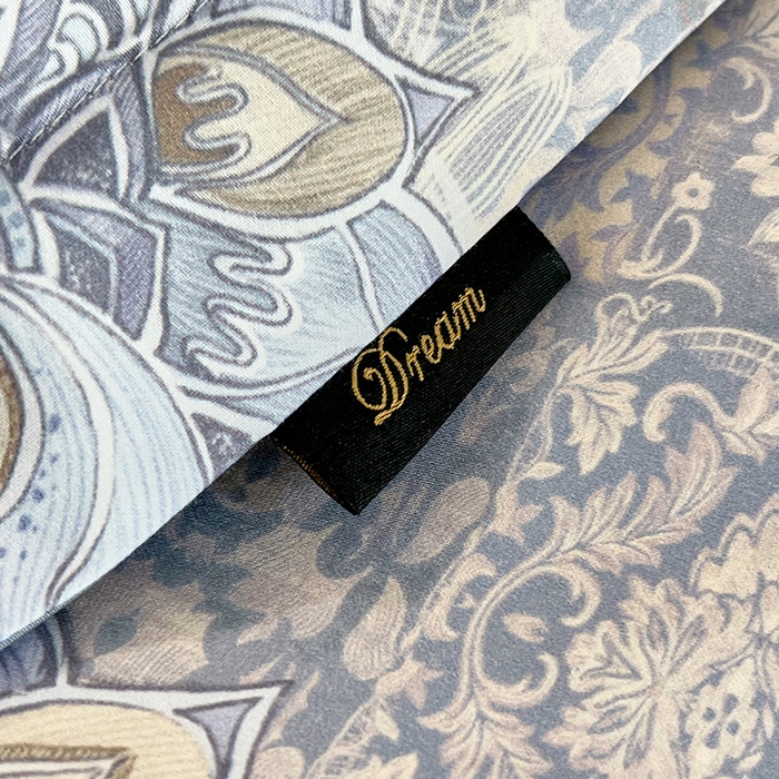 91家纺网 家纺一手货源 找家纺 梧桐树 2025新款100%全棉60S长绒棉套件 S26魅影-蓝