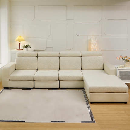 91家纺网 家纺一手货源 找家纺 （总）逐日沙发套 2025提花沙发笠-叶沙