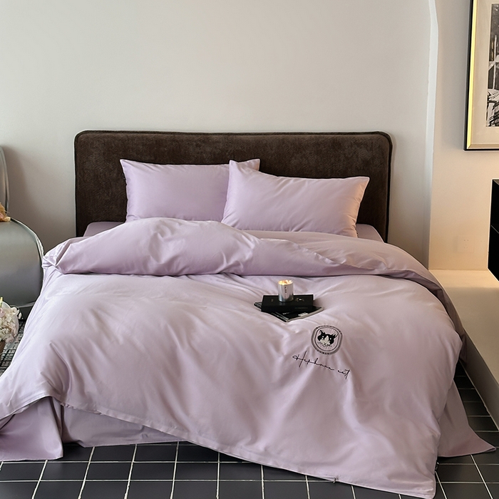 91家纺网 家纺一手货源 找家纺 （总）赫帛 2025新款赫本猫联名系列四件套-蒂普缇克