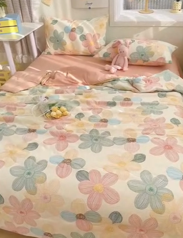 91家纺网 家纺一手货源 找家纺 老帅2025A类水洗双层纱夏被夏凉被空调被被芯直播爆款（有买家秀）花期