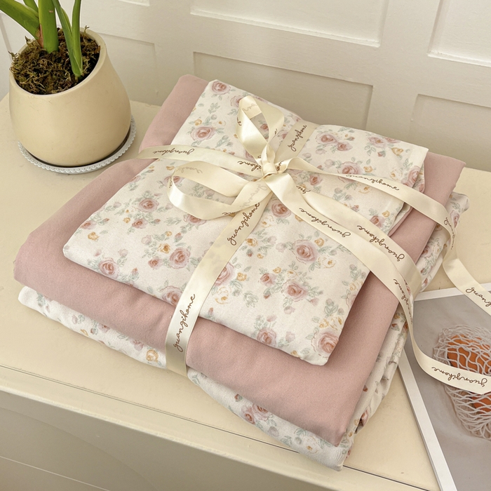 91家纺网 家纺一手货源 找家纺 （总）贝拉梦家纺2025热款新款A类有氧针织双层纱系列单被套