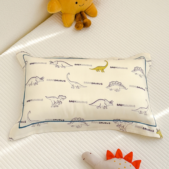 91家纺网 家纺一手货源 找家纺 良佐生活 2025新款50支天丝印花枕套 侏罗纪公园