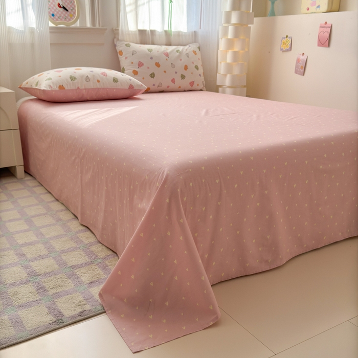 91家纺网 家纺一手货源 找家纺 清雅福 2025全棉13372小清新四件套和单被套早春系列第二批--单被套 南瓜佳人