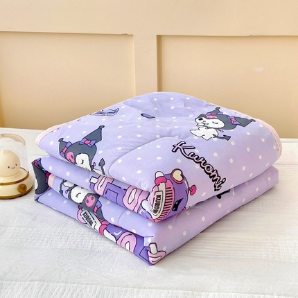 鱼宝 2025新款三丽鸥凉感丝夏被 汽车库洛米