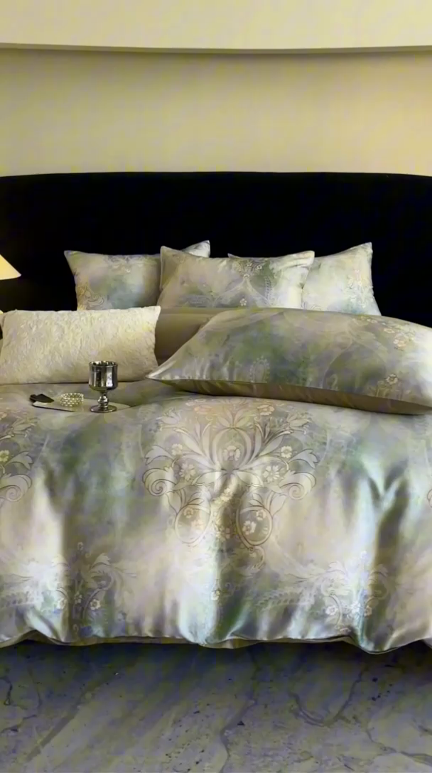 91家纺网 家纺一手货源 找家纺 （总）立奥被业 2025新款60S数码印花四件套四件套