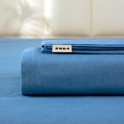 91家纺网 家纺一手货源 找家纺 （总）帛洵2025新款原棉老粗布床单