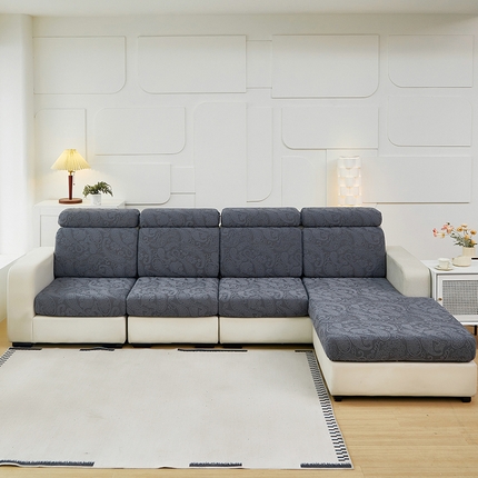 逐日沙发套 2025提花沙发笠-古罗 深灰