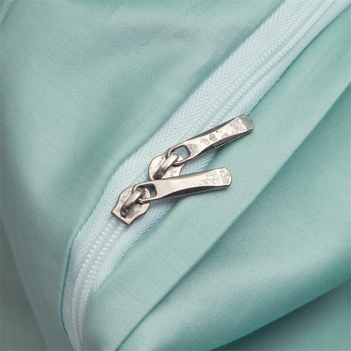 91家纺网 家纺一手货源 找家纺 品乐家纺 2025新款60支长绒棉刺绣款AB版四件套-维尼系列 维尼 抹茶绿