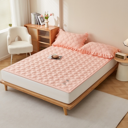 91家纺网 家纺一手货源 找家纺 （总）东宇 2025年新款A类亲肤水洗棉-羽丝棉床垫