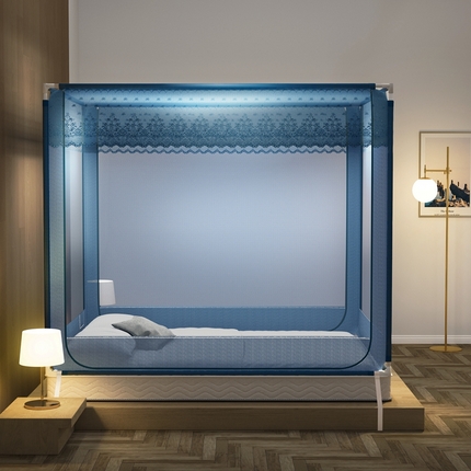 91家纺网 家纺一手货源 找家纺 （总）飞轮海蚊帐 2025防蚊全底回底外穿坐床蚊帐-Z55 T55 Z52