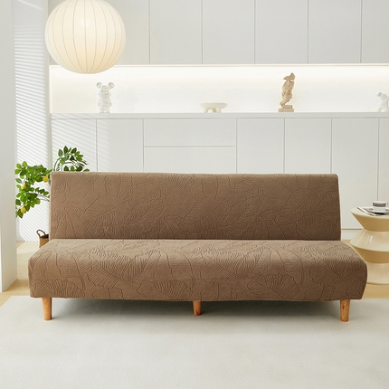 91家纺网 家纺一手货源 找家纺 （总）逐日沙发套 2025新款提花绒沙发床套-叶沙