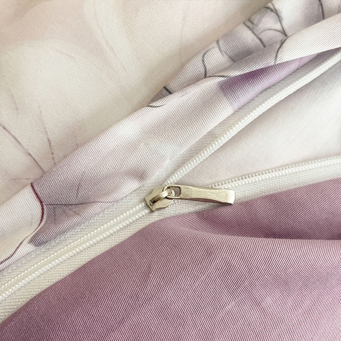 91家纺网 家纺一手货源 找家纺 帛美家纺 2025新款40S莱赛尔天丝棉数码印花四件套 白月空窗-