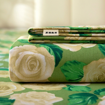 91家纺网 家纺一手货源 找家纺 （总）帛洵2025新款原棉老粗布床单