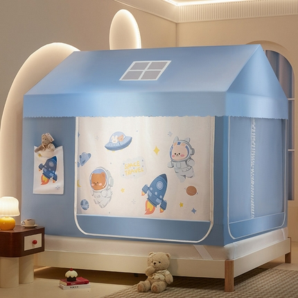 富莱星2025新款儿童小房子系列蚊帐 新航天梦
